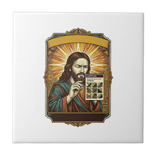 Jesus unscharfe Treppe Captcha-Test Tech-Sicherhei Fliese