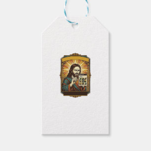 Jesus unscharfe Treppe Captcha-Test Tech-Sicherhei Geschenkanhänger