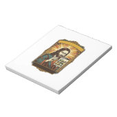 Jesus unscharfe Treppe Captcha-Test Tech-Sicherhei Notizblock (Rotiert)