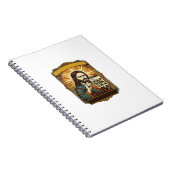 Jesus unscharfe Treppe Captcha-Test Tech-Sicherhei Notizblock (Rechte Seite)