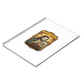 Jesus unscharfe Treppe Captcha-Test Tech-Sicherhei Notizblock (Linke Seite)