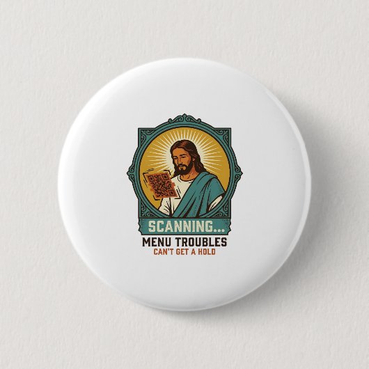 Jesus unscharfer QR-Code wird nicht scannen Menü T Button (Vorderseite)