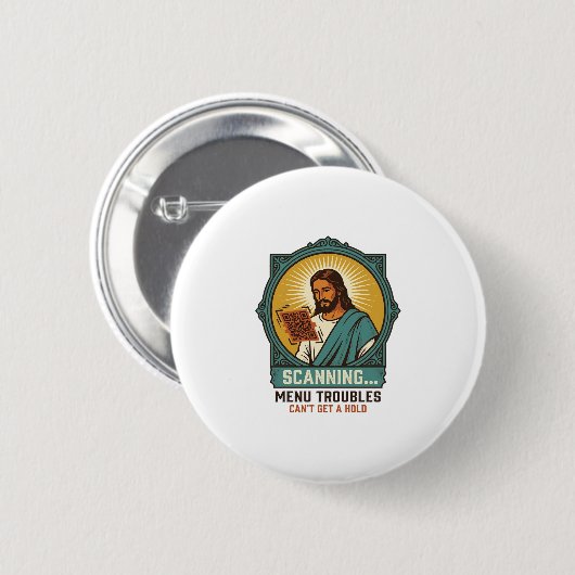 Jesus unscharfer QR-Code wird nicht scannen Menü T Button (Vorne & Hinten)