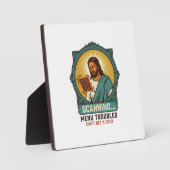 Jesus unscharfer QR-Code wird nicht scannen Menü T Fotoplatte (Vorderseite)