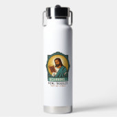 Jesus unscharfer QR-Code wird nicht scannen Menü T Trinkflasche (Vorderseite)