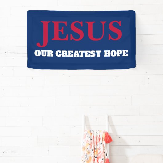 Jesus unser Bester Hoffnungsträger 2024 Banner (InSitu)