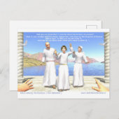 Jesus unter den Ärzten Postkarte (Vorne/Hinten)