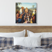 Jesus unter den Kindern Religiöse Leinwanddruck (Insitu (Schlafzimmer))