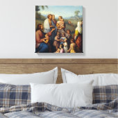 Jesus unter den Kindern Religiöse Leinwanddruck (Insitu (Schlafzimmer))