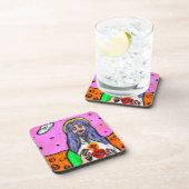 Jesus-Untersetzer Getränkeuntersetzer (Rechte Seite)