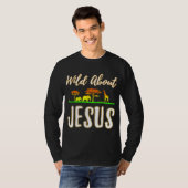 Jesus VBS Männer Frauen Kinder Wild über Jesus Chr T-Shirt (Vorne ganz)