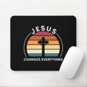 Jesus verändert alles Jesus-Auftritt  Mousepad (Mit Mouse)
