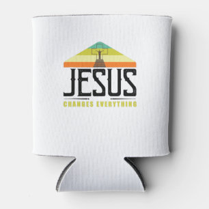 Jesus verändert alles, was die Vintage Christlich Dosenkühler