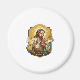 Jesus verbrannte Finger beim Herausnehmen des Tell Magnet