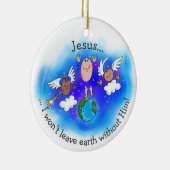 Jesus Vergewaltigung Keramik Ornament (Rechts)