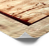 Jesus verkleidet Turin und Abstieg vom Kreuz Poster (Ecke)