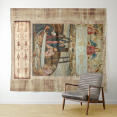 Jesus verkleidet Turin und Abstieg vom Kreuz Wandteppich (Beispiel (Horizontal))