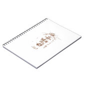 Jesus verkleidete das heilige Antlitz Turins Notizblock (Linke Seite)