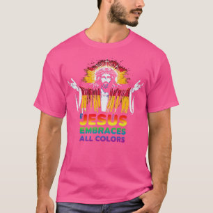 Jesus verkörpert alle Farben 1 T-Shirt