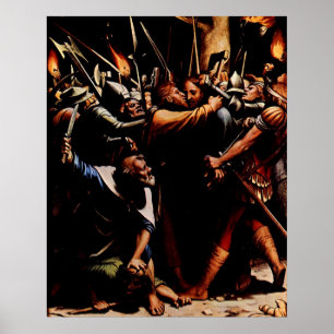Jesus verraten von Judas Iscariot Poster