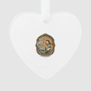 Jesus versehentlicher 100 Farbdrucke Druckerfehler Ornament