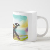 Jesus vertrau  Jumbo-Tasse (Rechts)