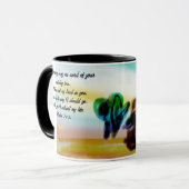 Jesus vertrau tasse (Vorderseite Links)