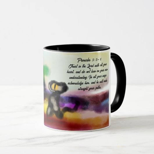 Jesus vertrauen  tasse (VorderseiteRechts)