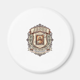 Jesus Vintage-Postage-Stempel Jesus Vintage-Postag Magnet