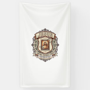 Jesus Vintage-Postbriefmarke Jesus Vintage-Postbri Banner