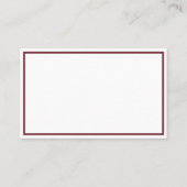 Jesus Visitenkarte (Rückseite)