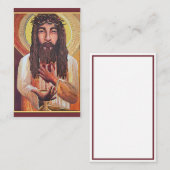 Jesus Visitenkarte (Vorne/Hinten)