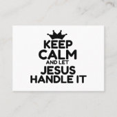 JESUS VISITENKARTE (Vorderseite)