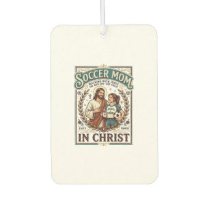 Jesus Volleyball Softball Fußball Vintage-Shirt Ch Autolufterfrischer