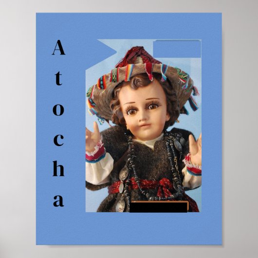 Jesus von Atocha Poster (Vorne)
