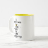 Jesus von Hero Zweifarbige Tasse (Vorderseite Links)