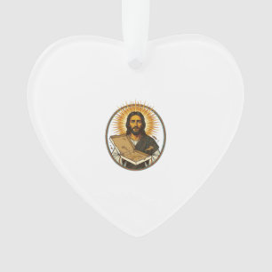 Jesus von leerer Pizzaschachtel getäuscht Party-Es Ornament