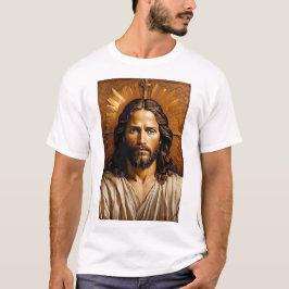 Jesus von Nazareth Digitale Malerei T-Shirt