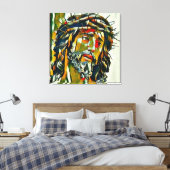 Jesus von Nazareth Öl auf Leinwand Portrait (Insitu (Schlafzimmer))
