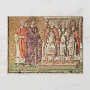 Jesus vor Caiphus Postkarte