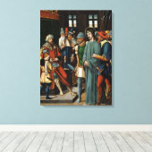 Jesus vor Pilate Leinwanddruck (Insitu (Holzboden))