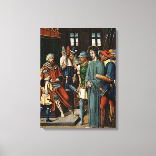 Jesus vor Pilate Leinwanddruck (Vorderseite)