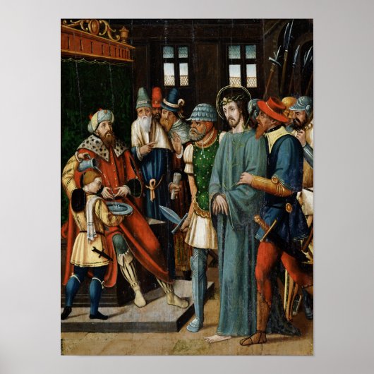 Jesus vor Pilate Poster (Vorne)