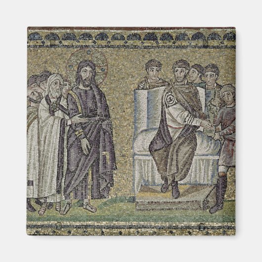 Jesus vor Pontius Pilate Magnet (Vorne)