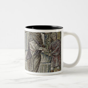 Jesus vor Pontius Pilatus Zweifarbige Tasse
