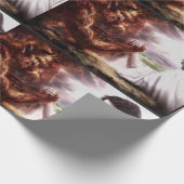 JESUS VS the DEVIL Geschenkpapier (Ecke)