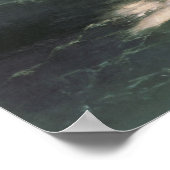 Jesus Walking auf Wasser, Ivan Aivazovsky Malerei Poster (Ecke)