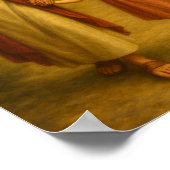 Jesus Walking mit Girl™ LDS Wall Art Poster (Ecke)