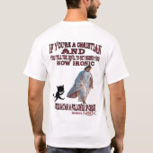 Jesus Walking T-Shirt (Rückseite)