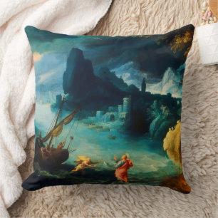 Jesus wandelt auf dem See Genezareth Paul Bril 159 Kissen